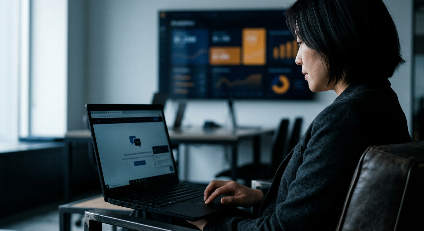 Chat widget AI B2B per Amilon: 156 interazioni in 1 mese — figura 1